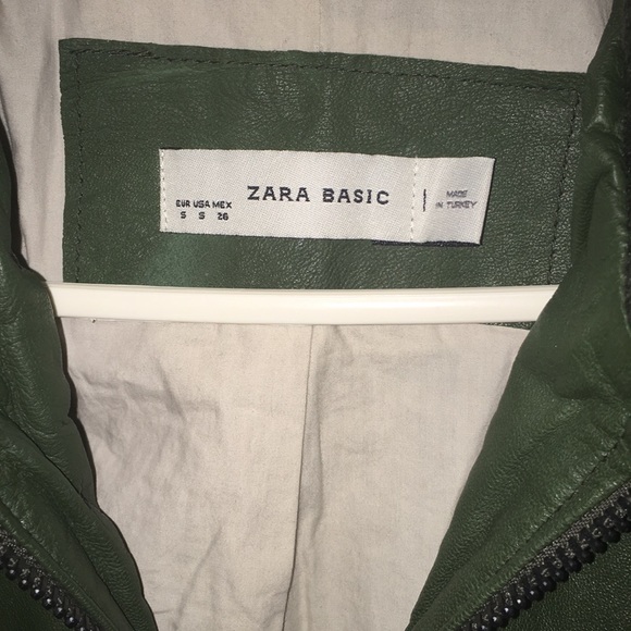 Zara leather jacket - Picture 2 of 3
